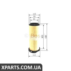S0214 Повітряний фільтр DB C W204 200CDI Bosch F026400214