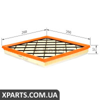 Фільтр повітряний CHEVROLET OPEL Bosch F026400217