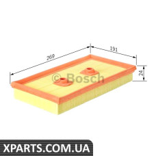 Повітряний фільтр Bosch F026400342