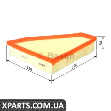 Фільтр повітряний HYUNDAI ACCENTRB 11- Bosch F026400350