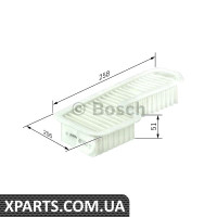 Фільтр повітряний MITSUBISHI ASX OUTLANDER III 1.6-2.4 10 Bosch F026400353