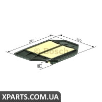 Повітряний фільтр Bosch F026400357