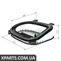 Фільтр повітряний Bosch F026400366