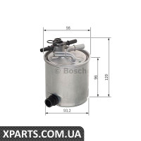 Фільтр паливний Bosch F026402019