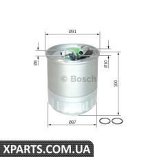 Фільтр паливний MB C CLS G Sprinter 03 Bosch F026402056