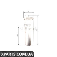 Фільтр паливний Bosch F026402092