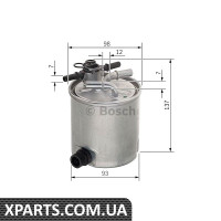 Фільтр топл. NISSAN PATHINDER 2.5 Bosch F026402096