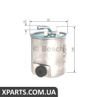 JEEPФільтр палива GRAND CHEROKEE 2.7 10/01- Bosch F026402112