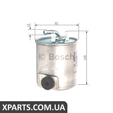 JEEPФільтр палива GRAND CHEROKEE 2.7 10/01- Bosch F026402112