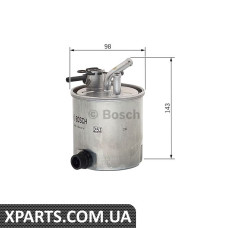 Фільтр паливний NISSAN NAVARA PATHINDER 2.5 DCI 05 Bosch F026402849