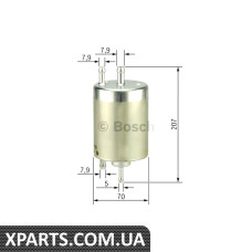 Фильтр топливный BMW X5 3.0-4.8 99-06  Bosch F026403000