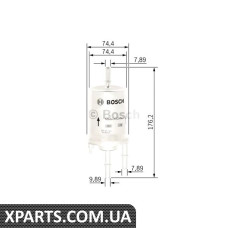 Фильтр топливный AUDI A6 24-42i 04A8 60i 04- Bosch F026403003