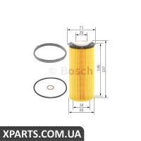 BMW Фільтр мастила E9010GT01E70E71 3.0d 09- Bosch F026407094
