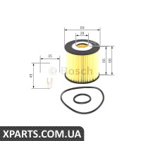 Фільтр масляний TOYOTA Bosch F026407098