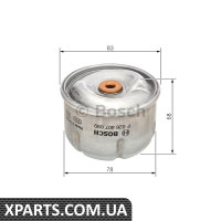 фільтр олії ORD TRANSIT 2.4 TDCi Bosch F026407099