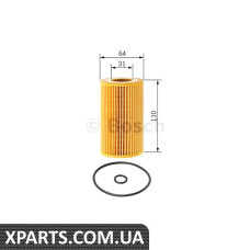 Фильтр масляный Mercedes C CLS E GLK M SLK Sprinter II Bosch F026407112