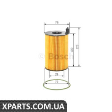 P7122 Фільтр масляний AUDI VW 30TDI 10- Bosch F026407122