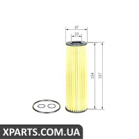 Фільтр масляний MB W204/212 09 Bosch F026407132