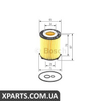 Фільтр масляний Bosch F026407166