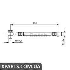 Тормозной шланг BOSCH 1987481082