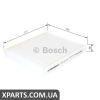 Фільтр, повітря у внутрішньому просторі BOSCH 1987432053
