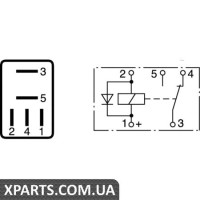 Реле, робочий струм; Реле BOSCH 0332207402