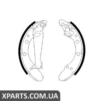 Гальмівні колодки, к-кт. BOSCH 0986487536