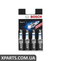 Свічка запалювання fr78 super-4 sb BOSCH 0242232801