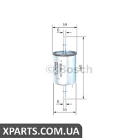 Паливний фільтр BOSCH 0450905969