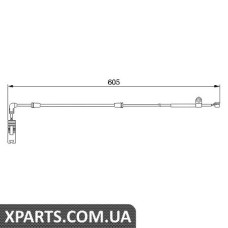 Датчик зносу гальмівних колодок BOSCH 1987474943