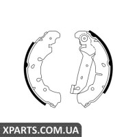 Гальмівні колодки, к-кт. BOSCH 0986487599