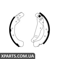 Гальмівні колодки, к-кт. BOSCH 0986487554