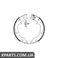 Гальмівні колодки барабанні, к-кт. BOSCH 0986487766