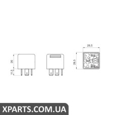 Реле, рабочий ток; Реле BOSCH 0332209152