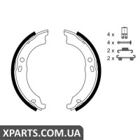 Тормозные колодки барабанные, к-кт. BOSCH 0986487726