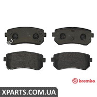 Гальмівні дискові колодки, к-кт. BREMBO P30025