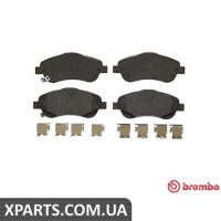 Гальмівні дискові колодки, к-кт. BREMBO P83046