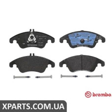 Тормозные колодки дисковые, к-кт. BREMBO P50069