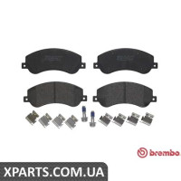 Гальмівні дискові колодки, к-кт. BREMBO P85115