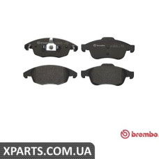 Тормозные колодки дисковые, к-кт. BREMBO P61083