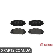 Тормозные колодки дисковые, к-кт. BREMBO P83082