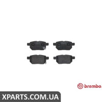 Гальмівні дискові колодки, к-кт. BREMBO P83133