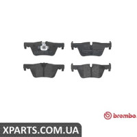 Гальмівні дискові колодки, к-кт. BREMBO P06071