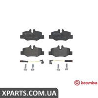 Тормозные колодки дисковые, к-кт. BREMBO P50051