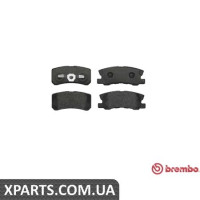 Гальмівні дискові колодки, к-кт. BREMBO P54031