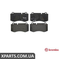 Гальмівні дискові колодки, к-кт. BREMBO P50074