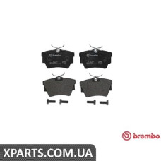 Тормозные колодки дисковые, к-кт. BREMBO P59041