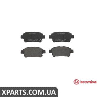 Гальмівні дискові колодки, к-кт. BREMBO P83051