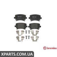 Гальмівні дискові колодки, к-кт. BREMBO P85073