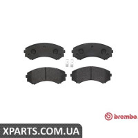 Гальмівні дискові колодки, к-кт. BREMBO P54029